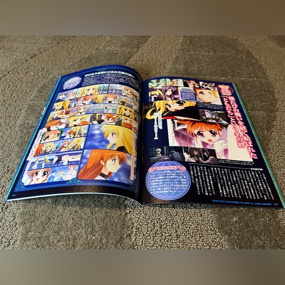 Magical Girl Lyrical Nanoha The Movie 1st Pamphlet Japanese Anime Japan Flyer - Picture 7 of 9
